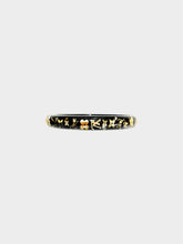 Load image into Gallery viewer, Louis Vuitton 2007 Black Inclusion Bangle
