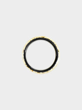 Load image into Gallery viewer, Louis Vuitton 2007 Black Inclusion Bangle
