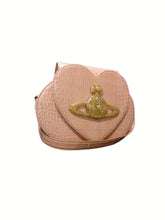 Load image into Gallery viewer, Vivienne Westwood 2000s Pink Heart Orb Mini Bag
