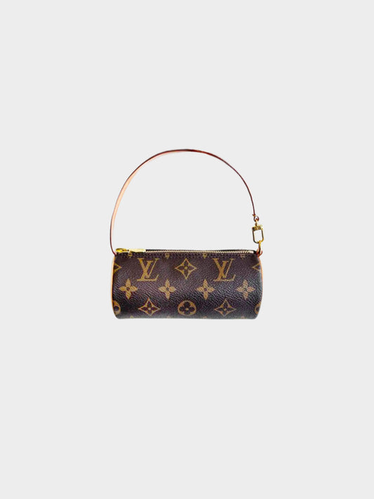 Louis Vuitton 2000s Monogram Papillon Mini Pochette Bag