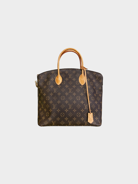 Louis Vuitton 2012 Monogram Canvas Lockit MM Top Handle Bag