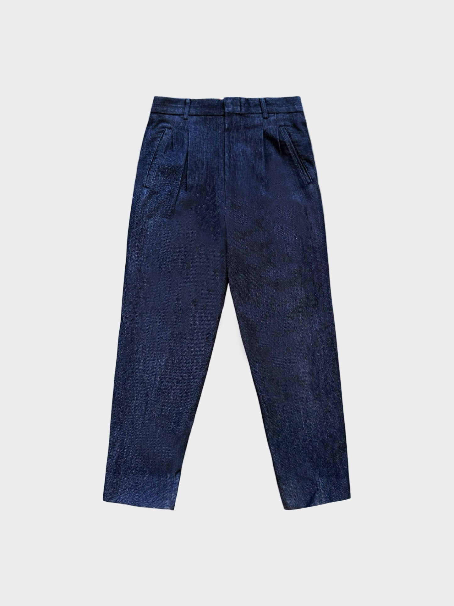 Jean Paul Gaultier 2000s Blue Wool Trousers