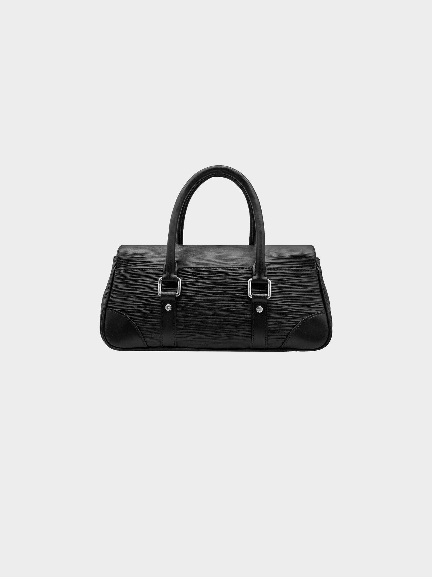 Louis Vuitton 2005 Black Epi Leather Segur PM Bag