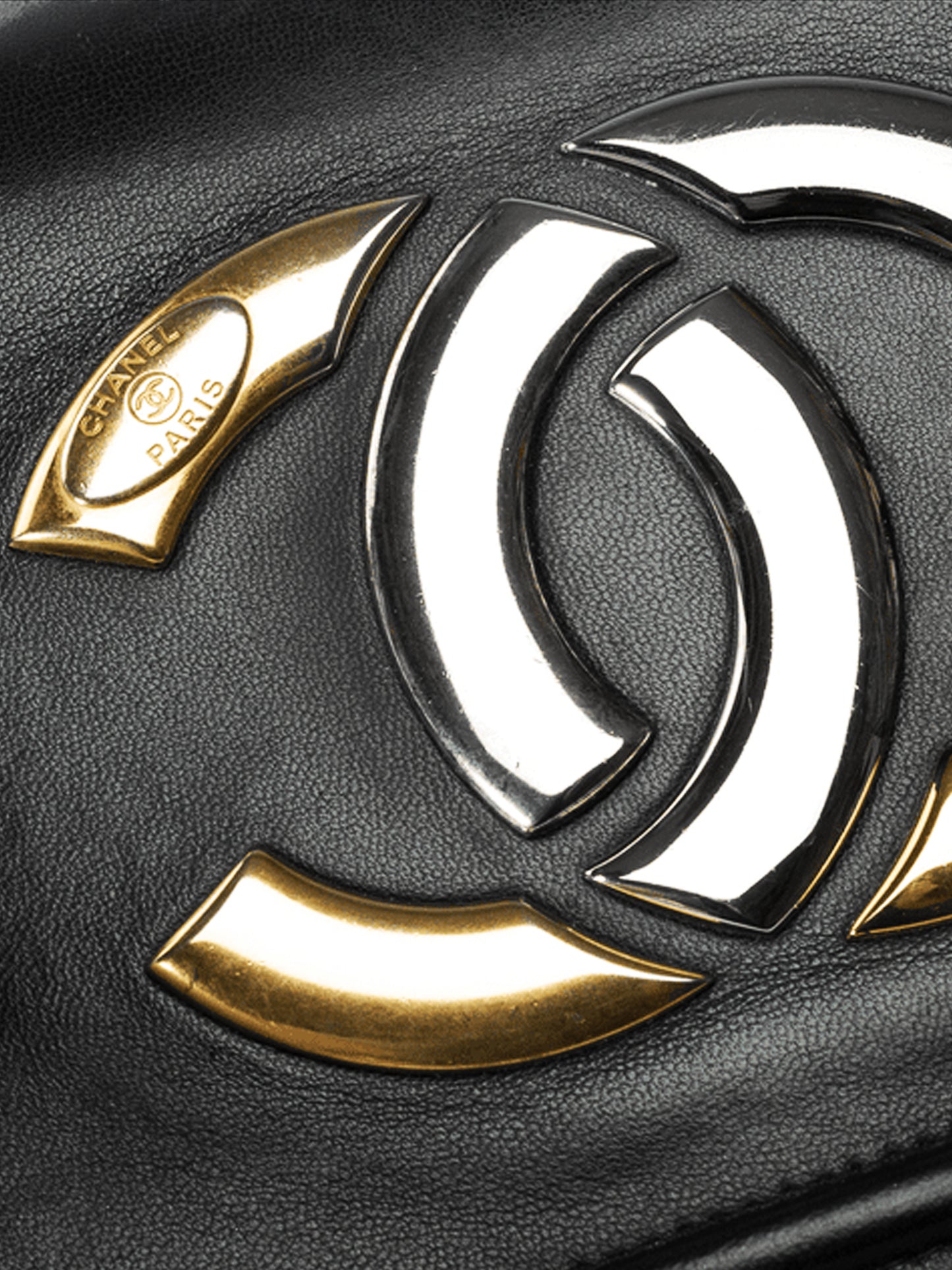 Chanel 2021 Rare Black Antico Limited Edition Flap Shoulder Bag