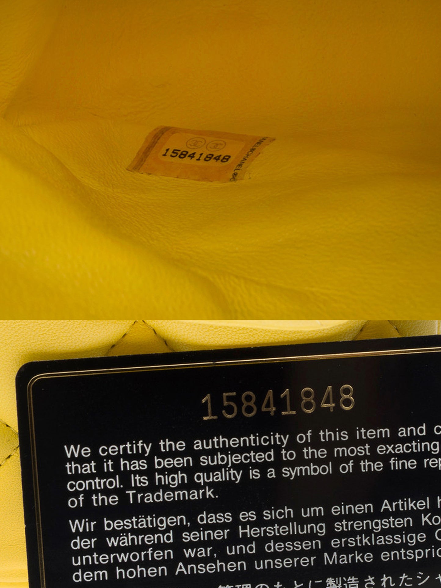 Chanel 2011 Yellow Leather Jumbo Classic Double Flap Bag