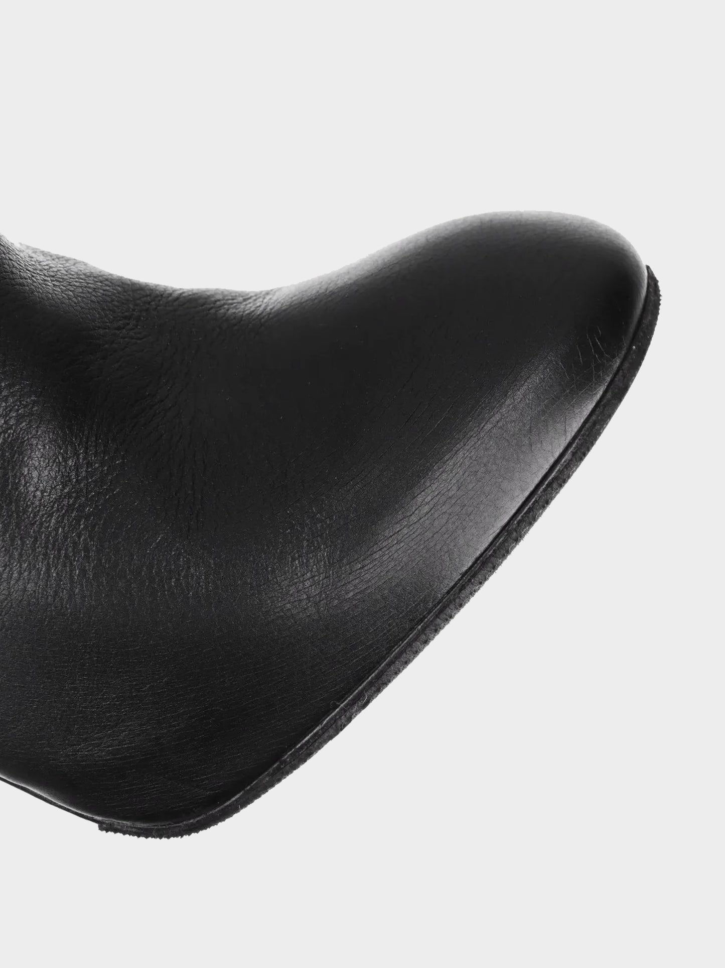 Chanel by Karl Lagerfeld FW 2013 Black Leather and Faux Pearl Long Boots