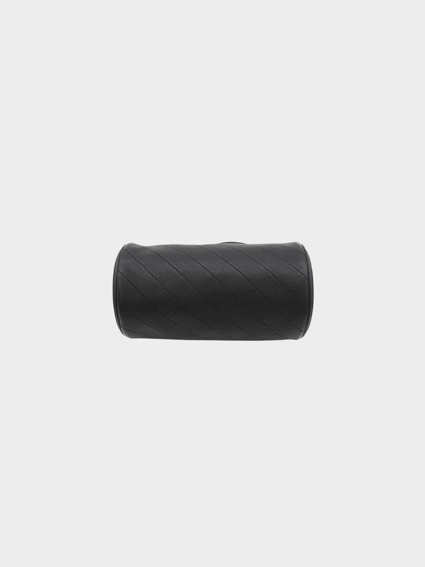 Gucci 2010s Black Leather Blondie Mini GG Barrel Bag