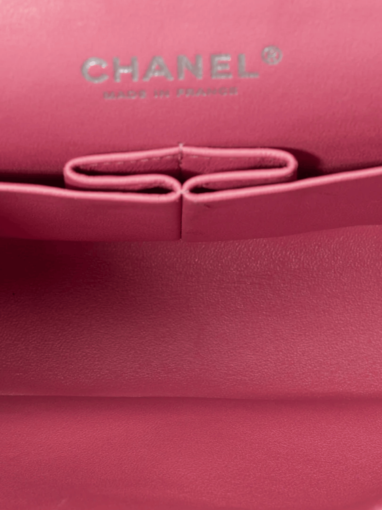 Chanel 2014 Pink Caviar Quilted Classic Flap Bag