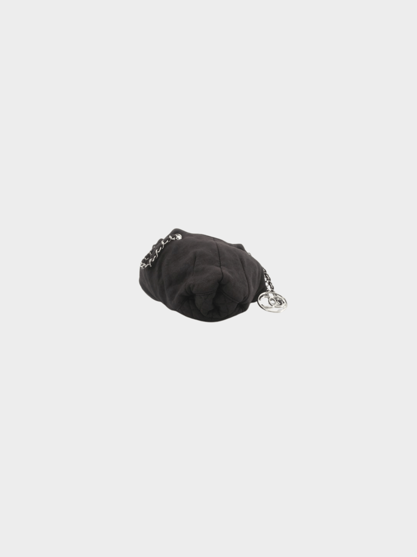 Chanel 2008-2009 Black Jersey Melrose Cabas Practical Bag
