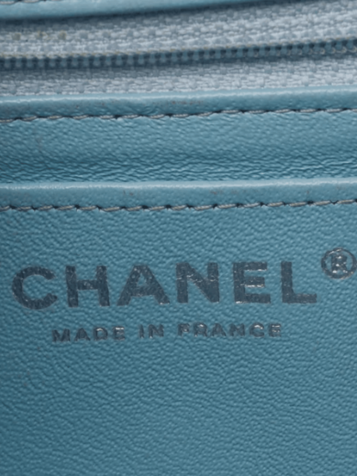 Chanel 2019 Baby Blue Tweed Mini Timeless Classic Flap Bag