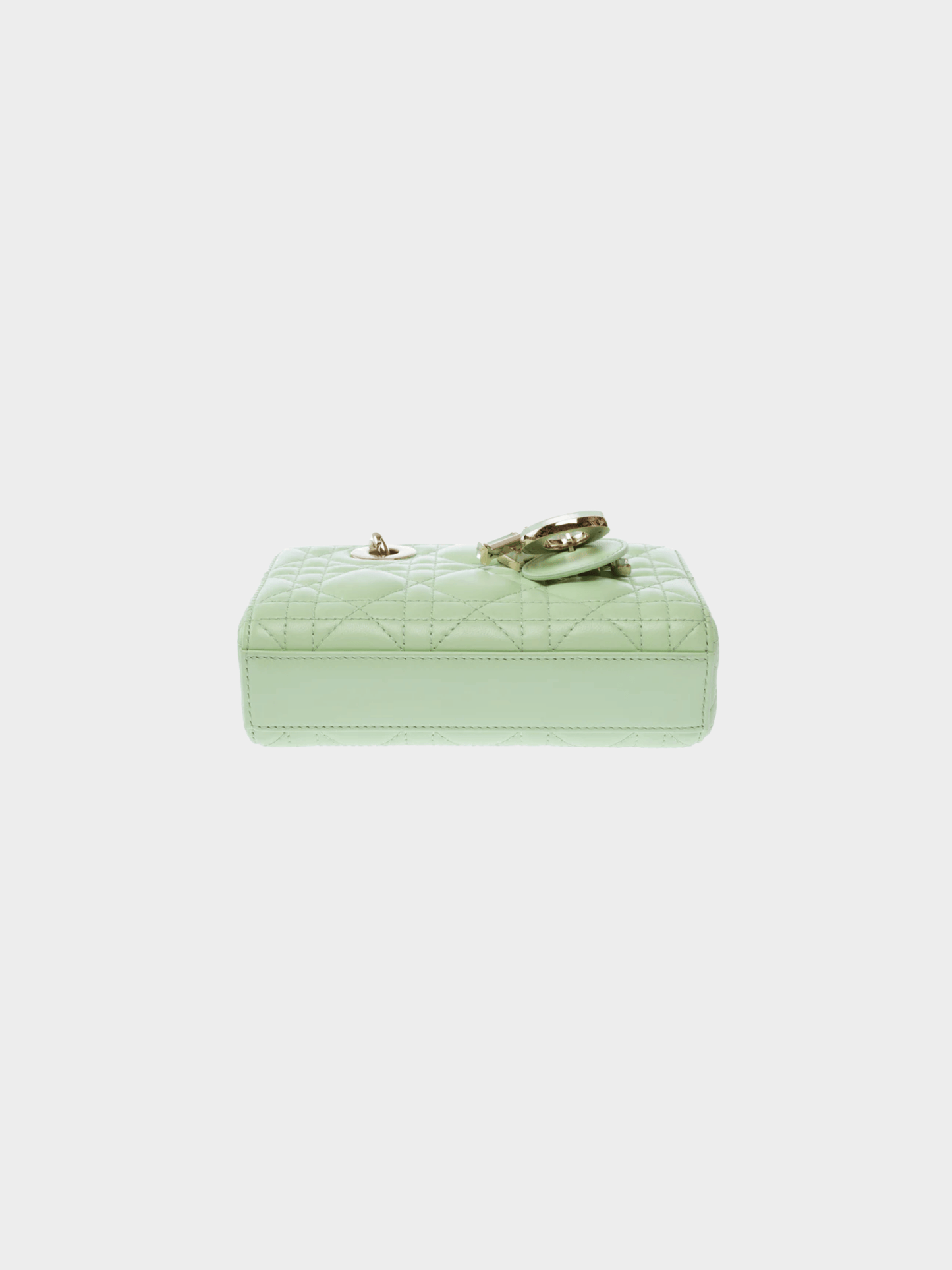 Christian Dior 2020s Mint Green Lady D-Joy Micro Handbag