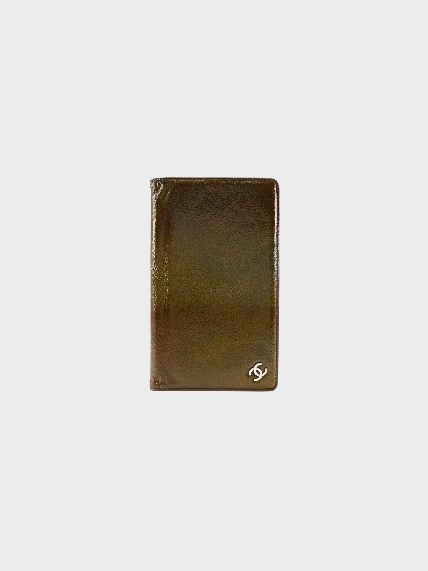 Chanel 2006 Bronze Coco Mark Long Wallet