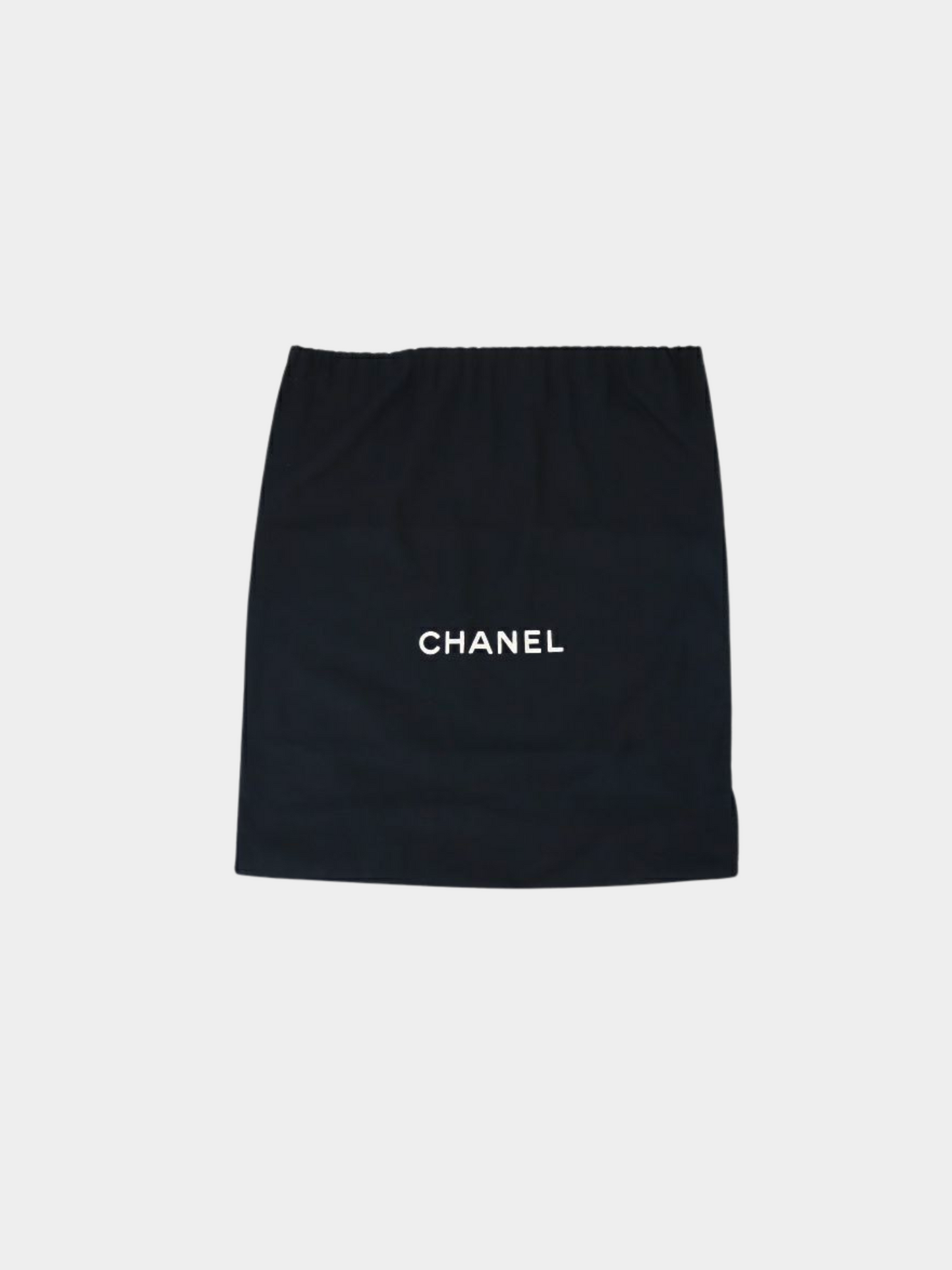 Chanel 2000s Black Caviar Skin Reissue Tote Bag