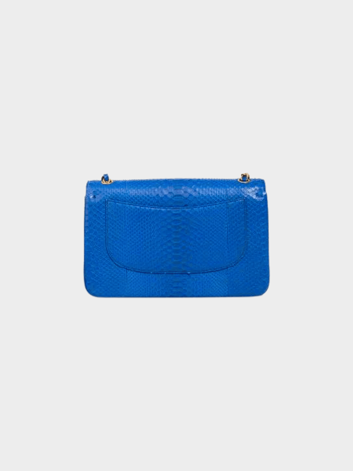Chanel 2018 True Blue Medium Classic Double Flap Bag