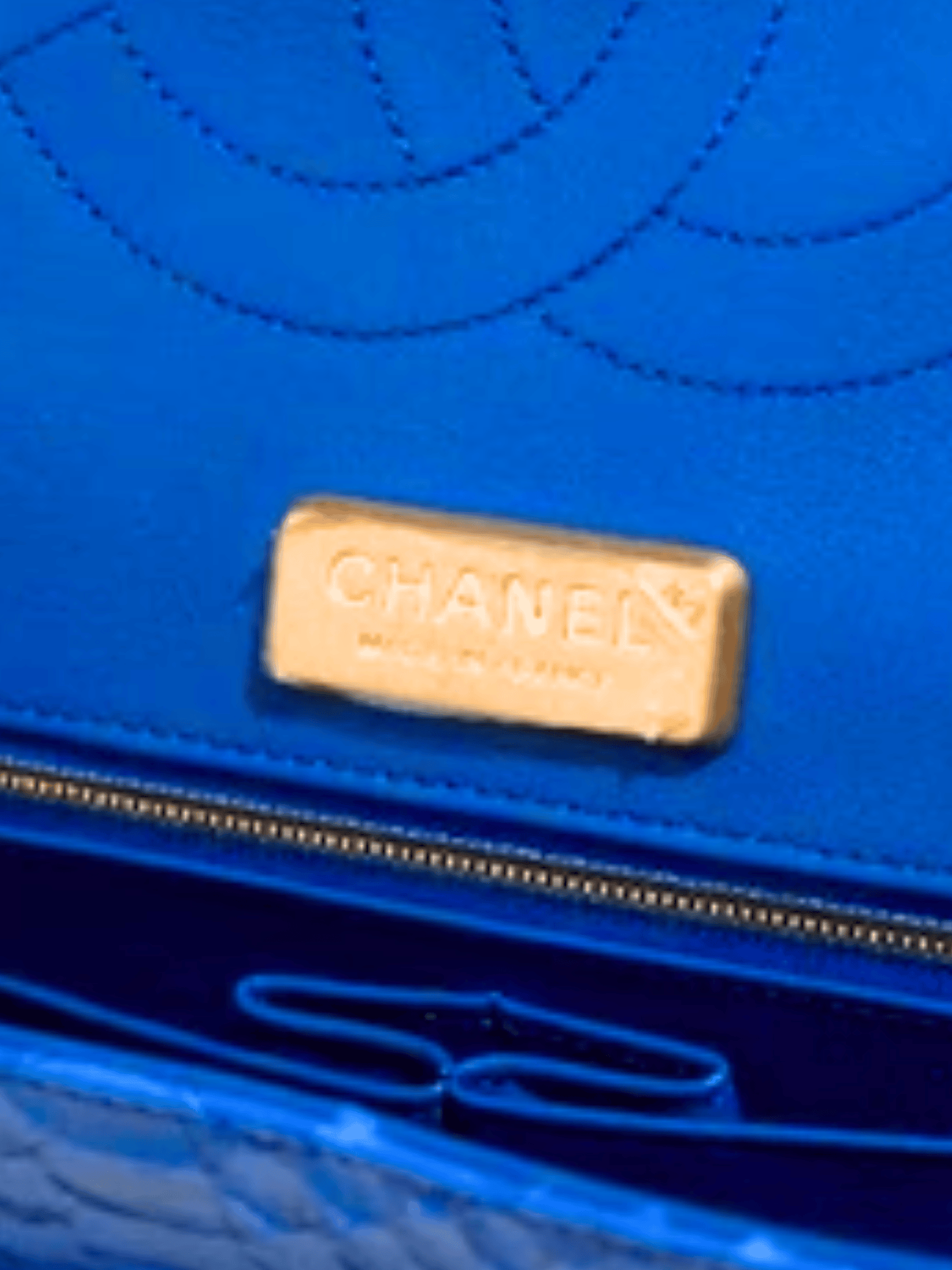 Chanel 2018 True Blue Medium Classic Double Flap Bag