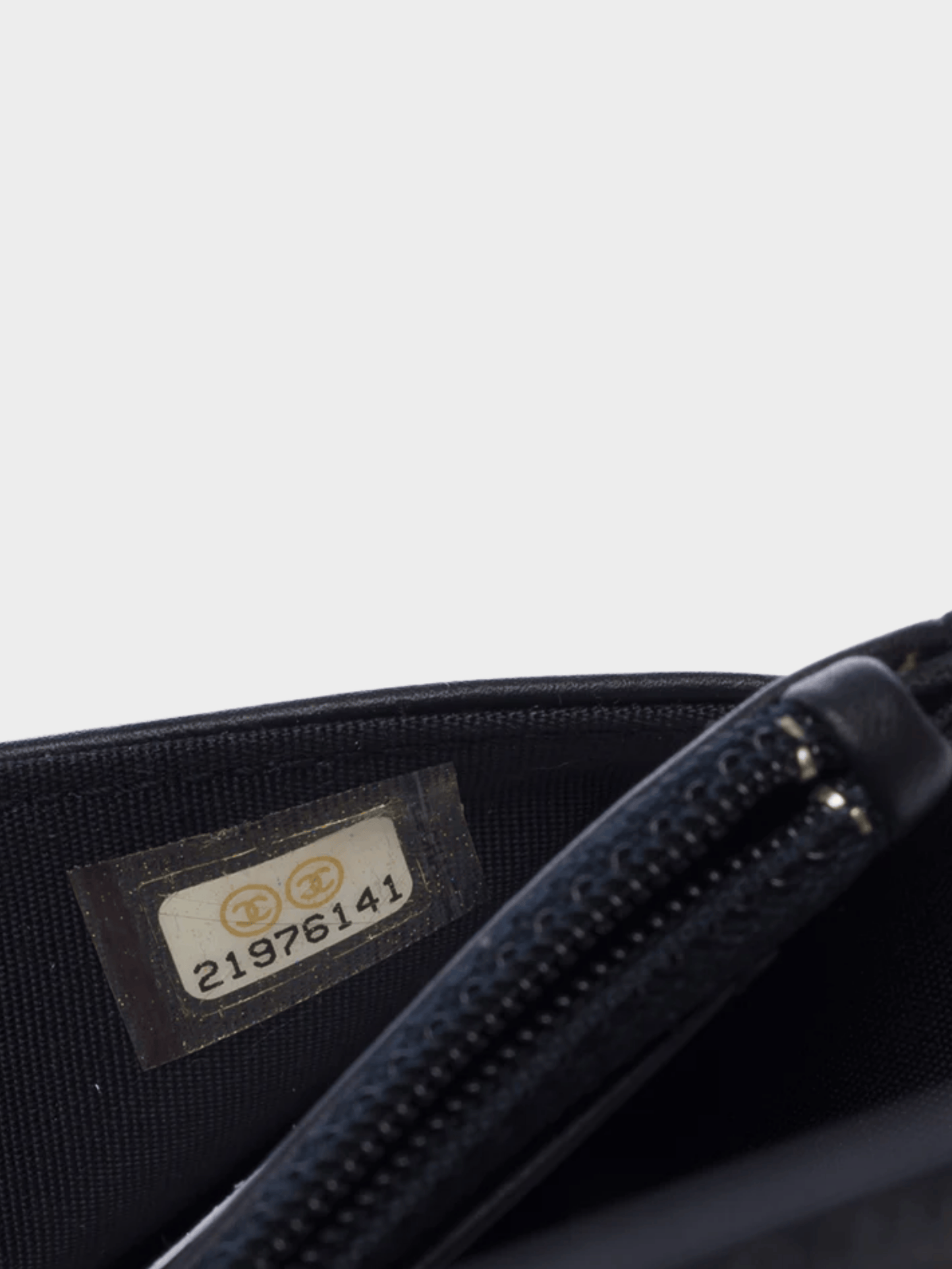 Chanel 2016 Navy Denim Wallet on Chain Bag