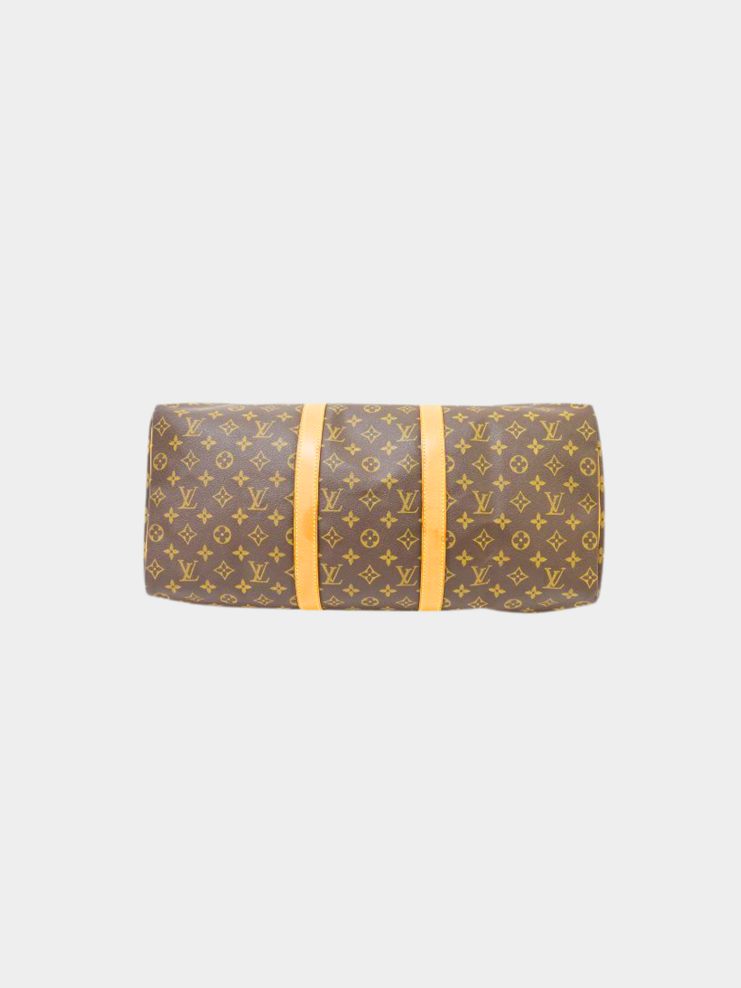 Louis Vuitton 1996 Brown Monogram Keepall 50 Travel Bag
