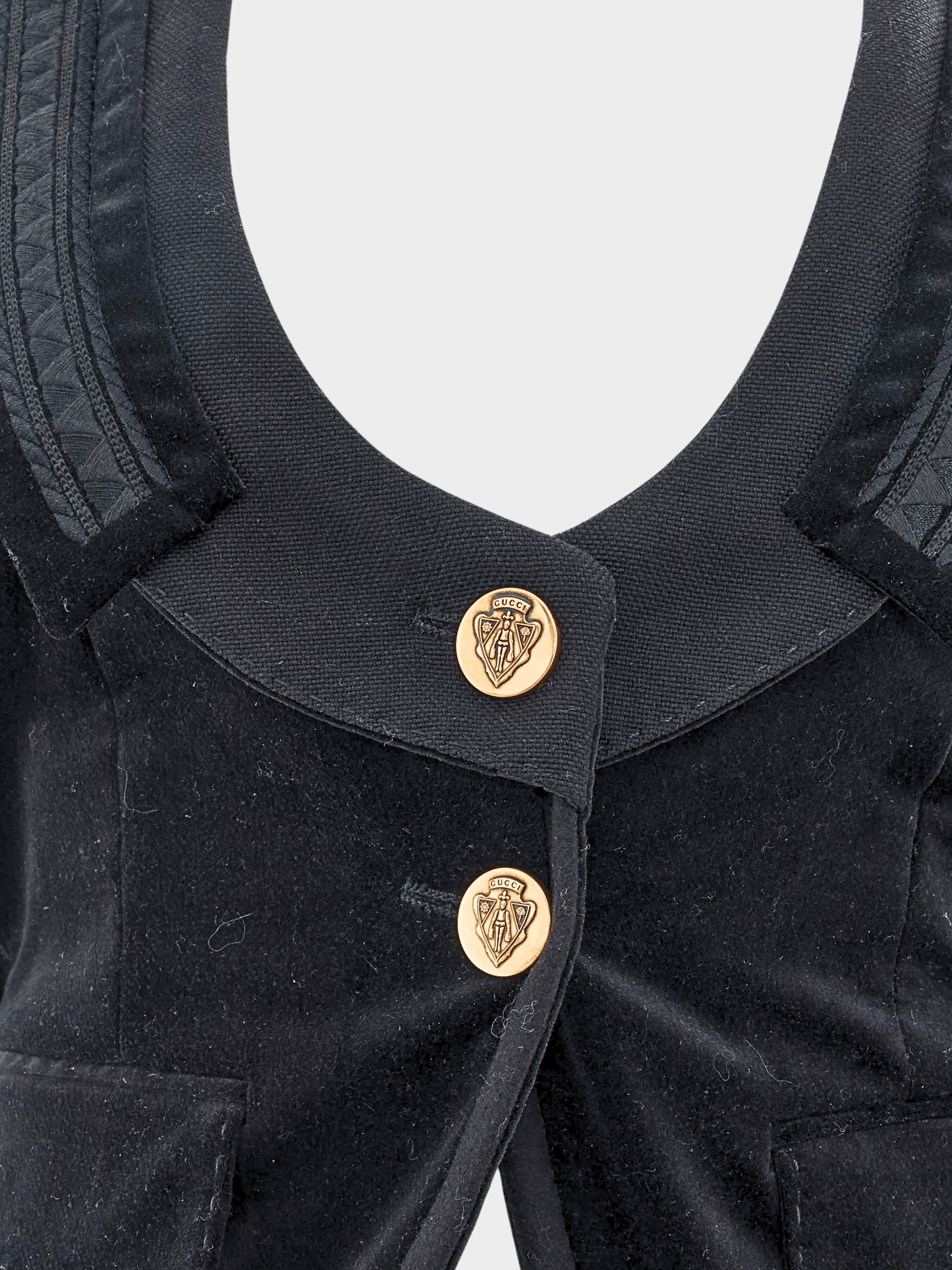 Gucci by Frida Giannini FW 2008 Black Fitted Jacket