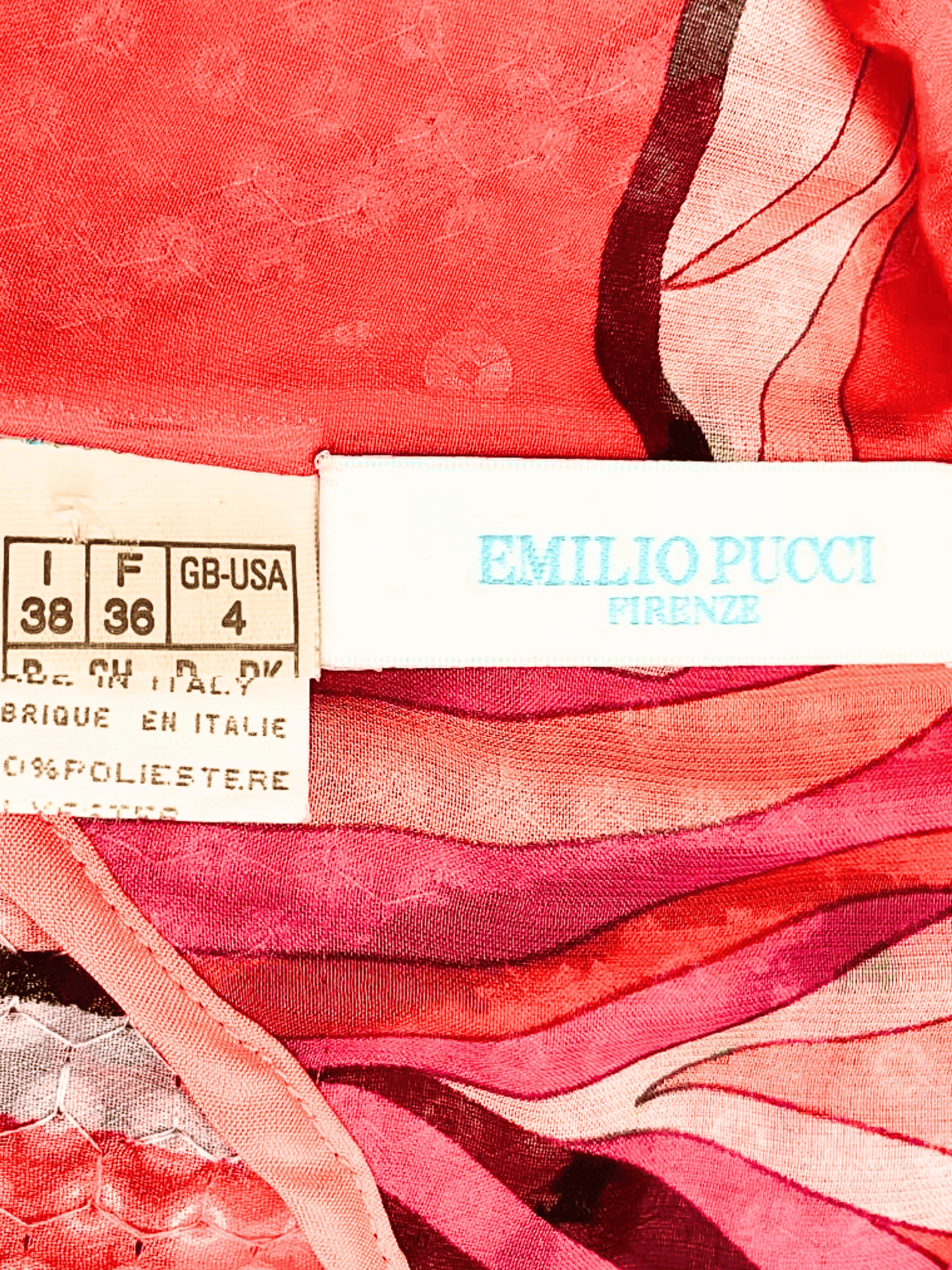 Emilio Pucci 1990s Pink Silk and Sequin Shift Dress