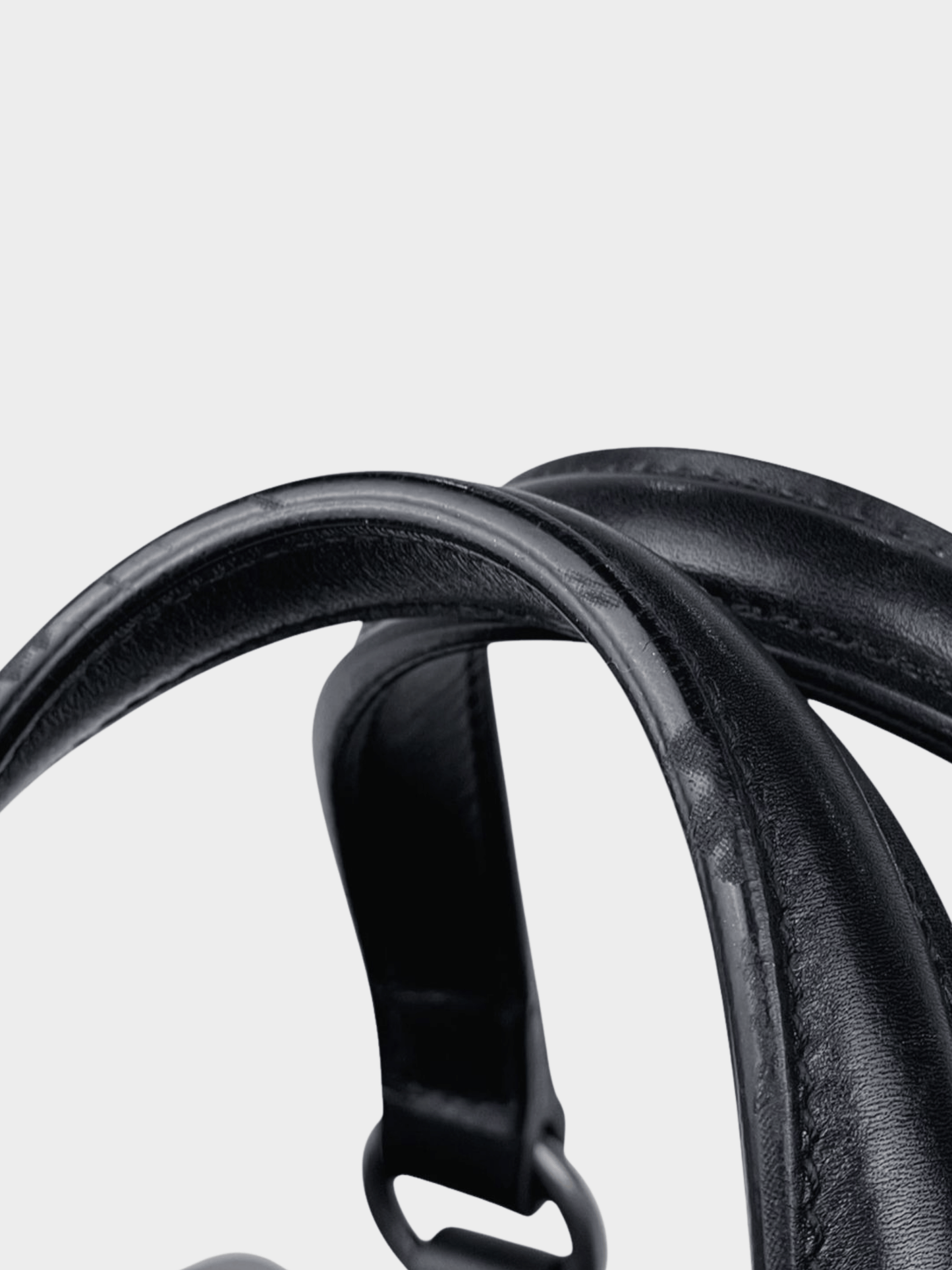 Chanel 2006 Black CC Leather Bowling Bag