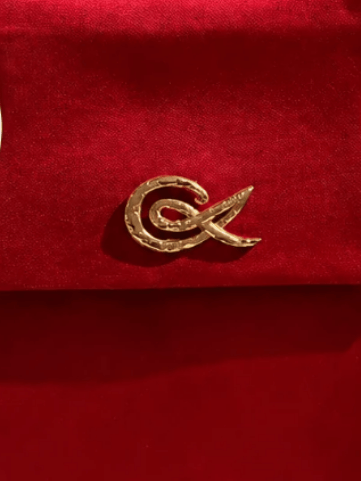 Christian Lacroix 1990s Red Satin Structural Evening Bag