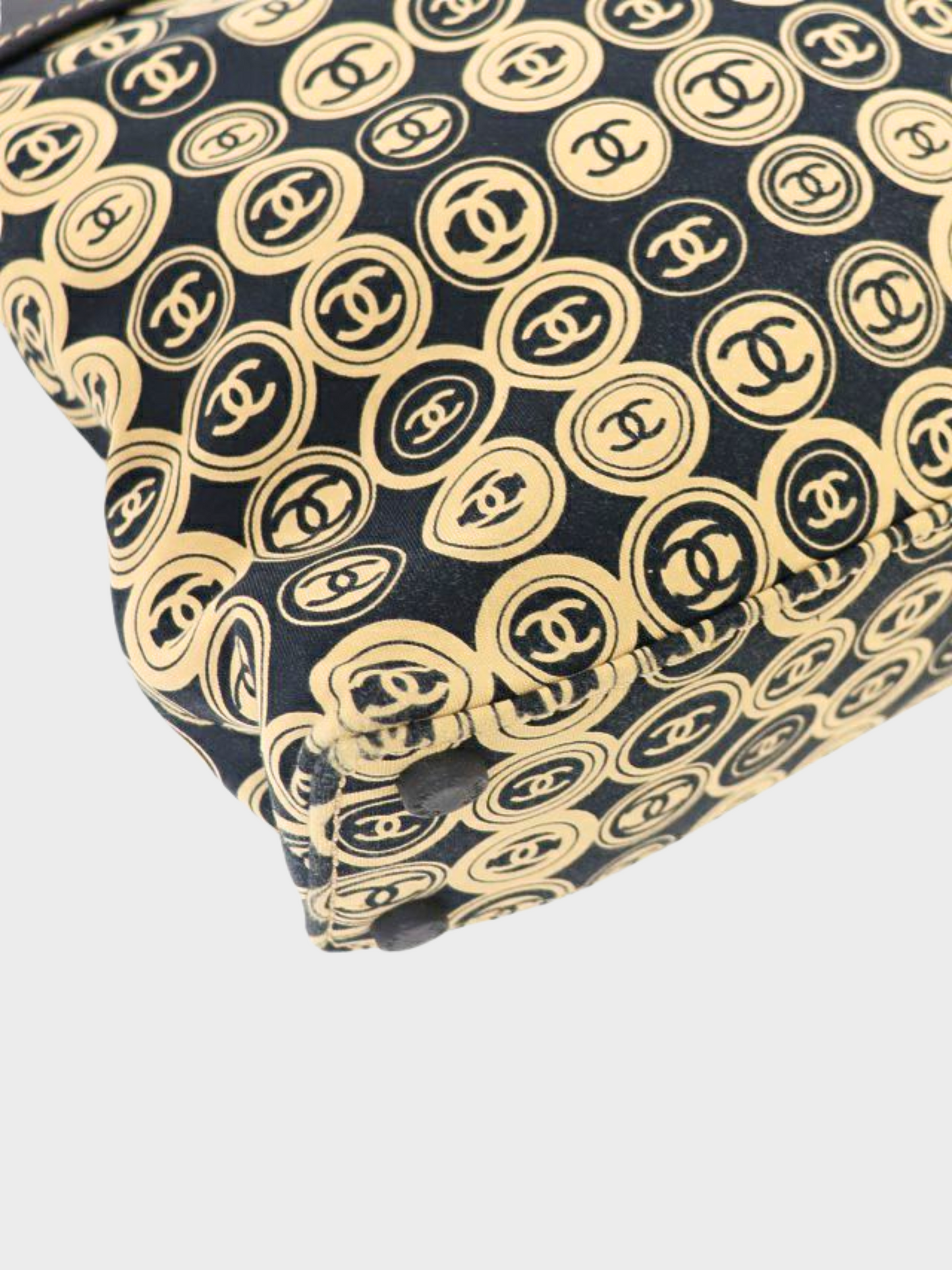 Chanel 2003 CC Monogram Tote Bag