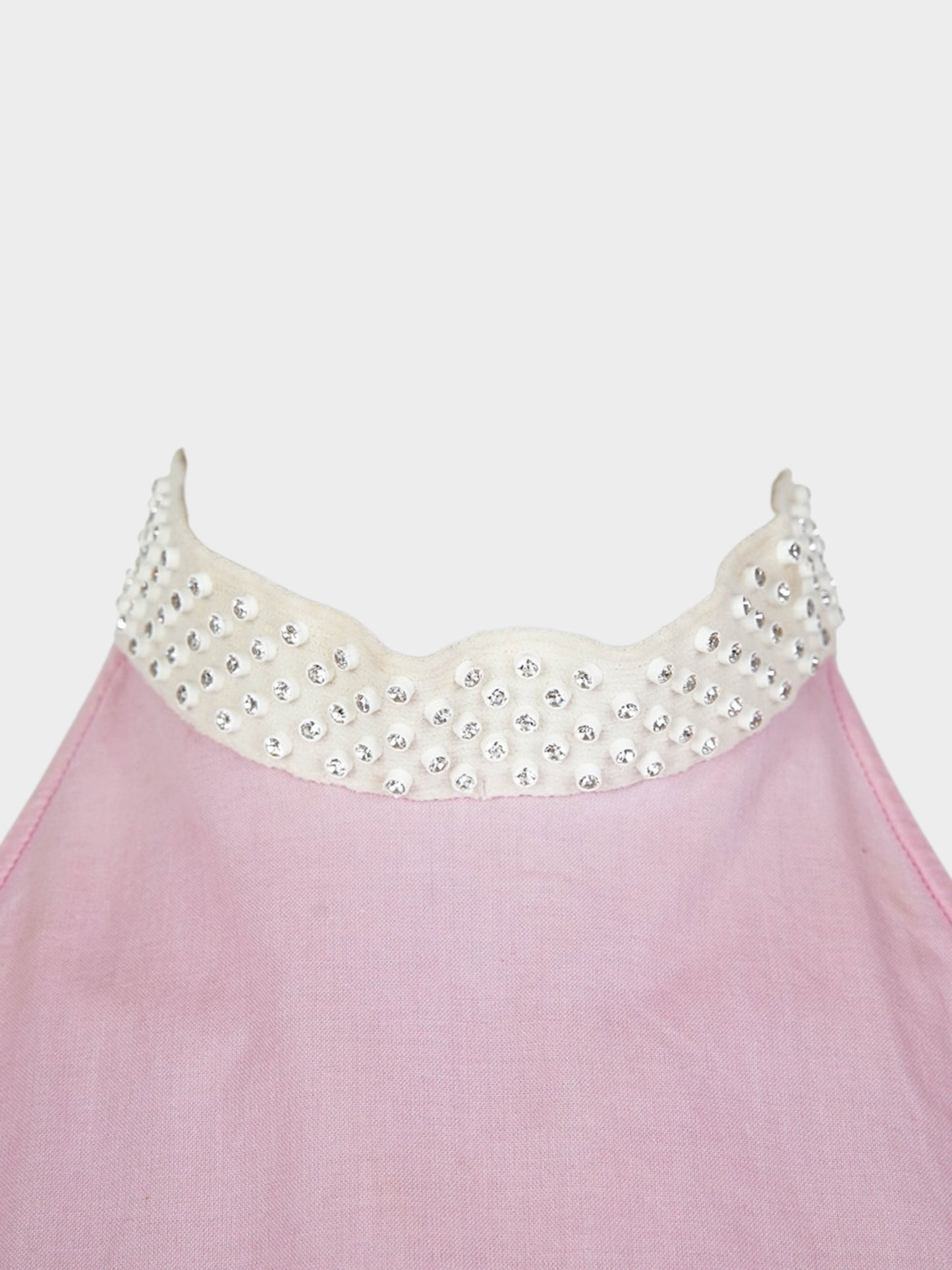 Miu Miu SS 2000 Pink Halter Top and Skirt Set