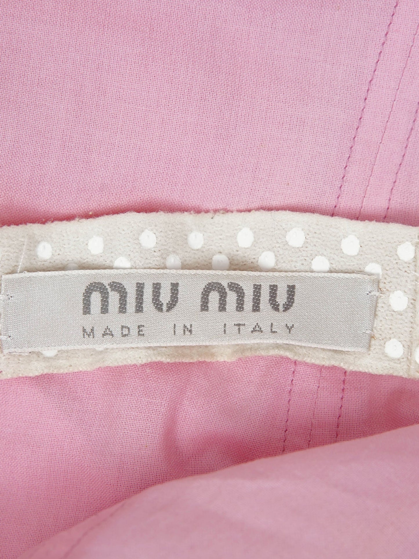 Miu Miu SS 2000 Pink Halter Top and Skirt Set