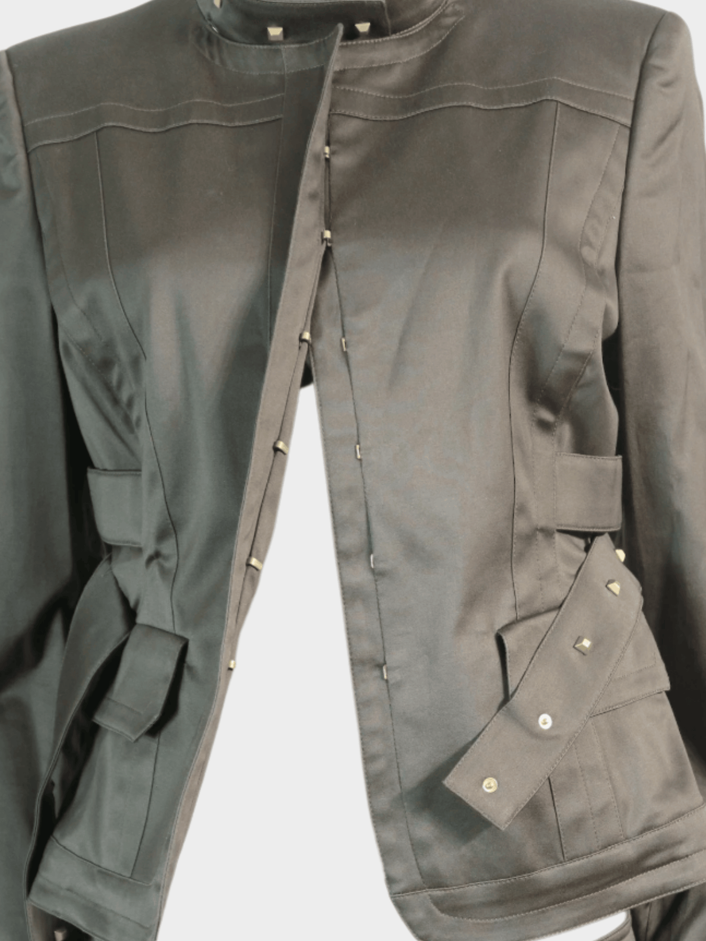 Gucci by Tom Ford FW 2003 Army Green Denim Set