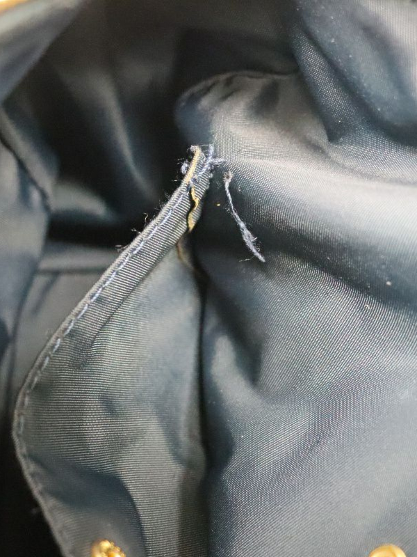 Christian Dior 2000s Navy Trotter Mini Boston Bag