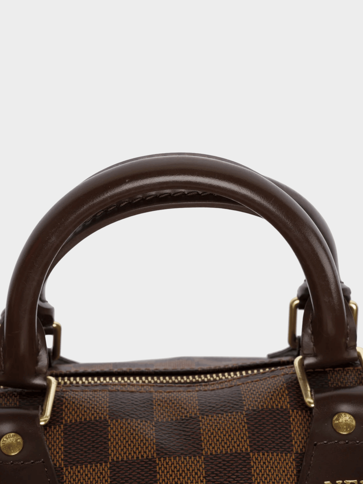 Louis Vuitton 2010s Brown Speedy 35 Hand Bag