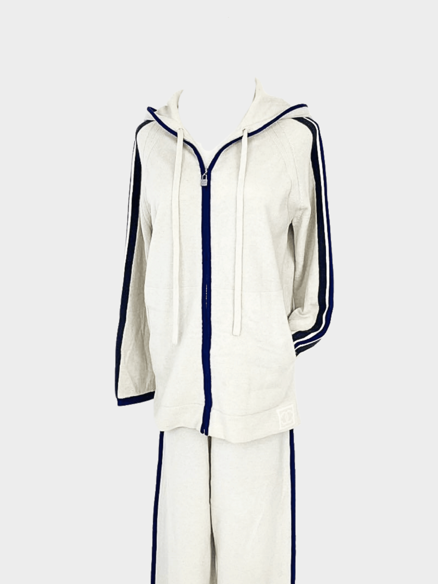 Chanel Cruise 2009 Sports Beige Track Suit Set