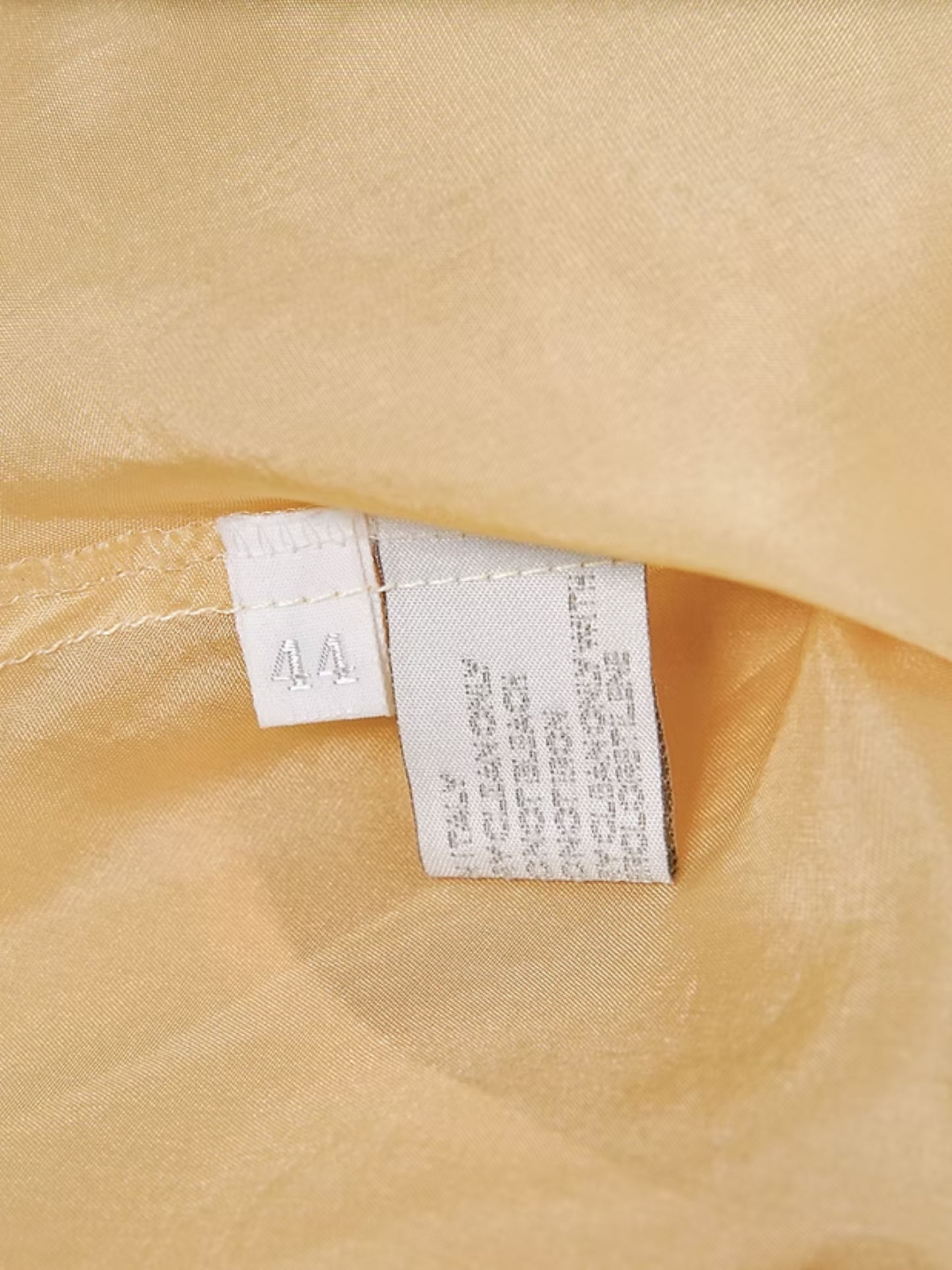 Miu Miu FW 1999 Light Yellow Sheer Dress