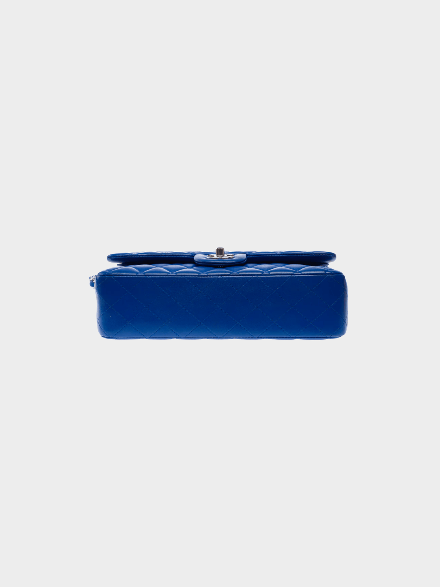Chanel 2019 Timeless Medium Cobalt Blue Double-flap Bag