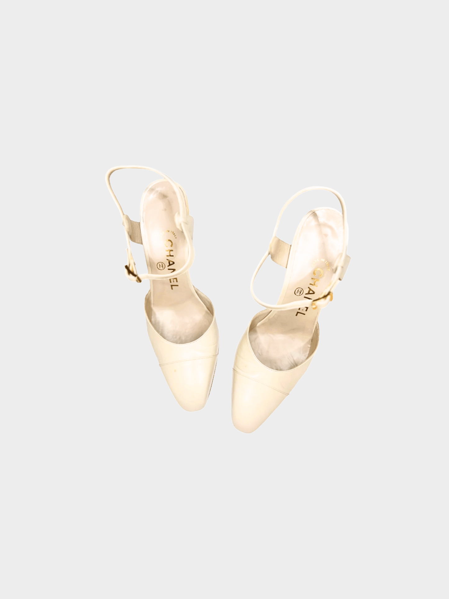 Chanel 2000s Classic Beige Pumps