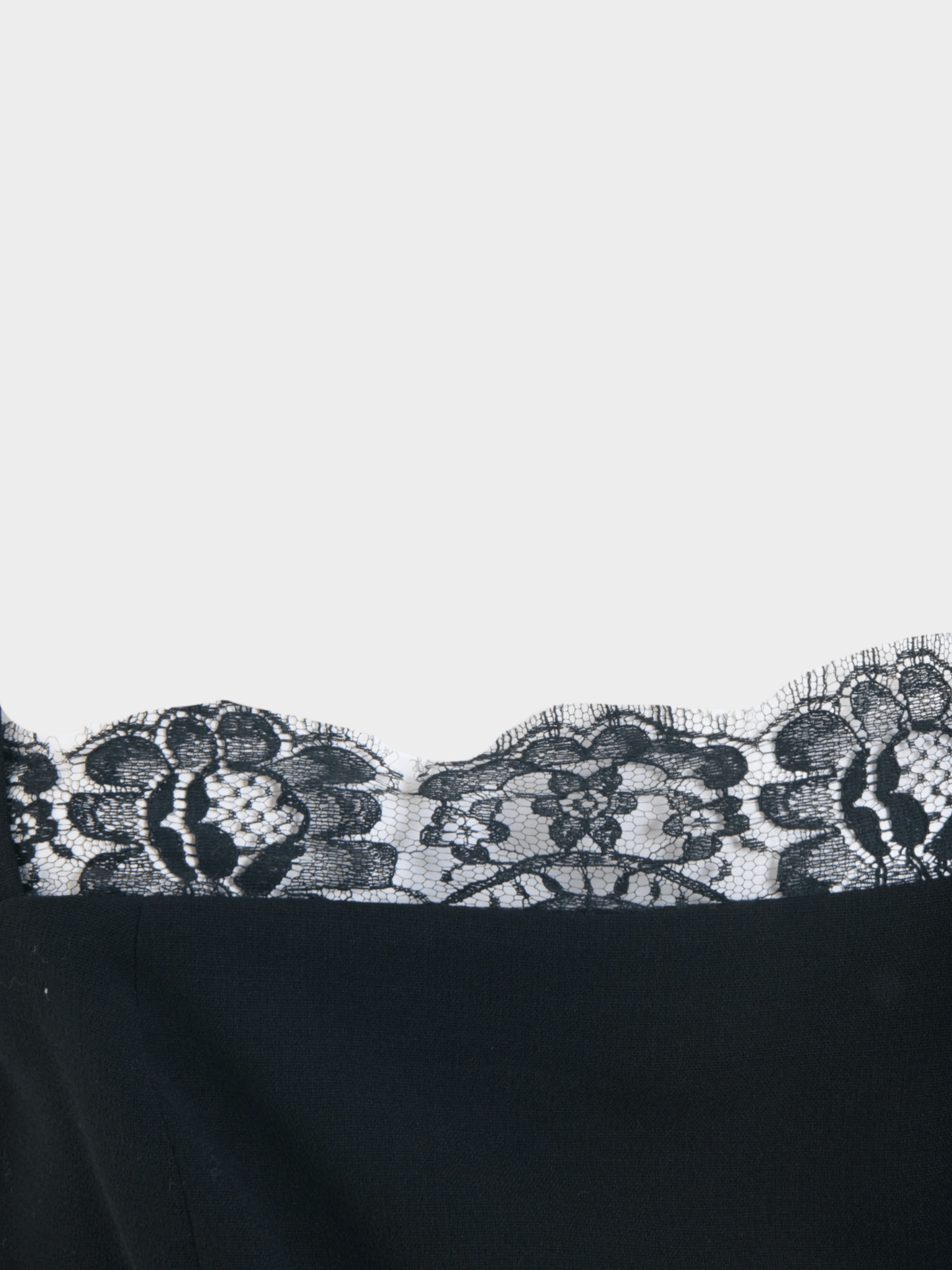 Yves Saint Laurent FW 1994 Black Lace Set