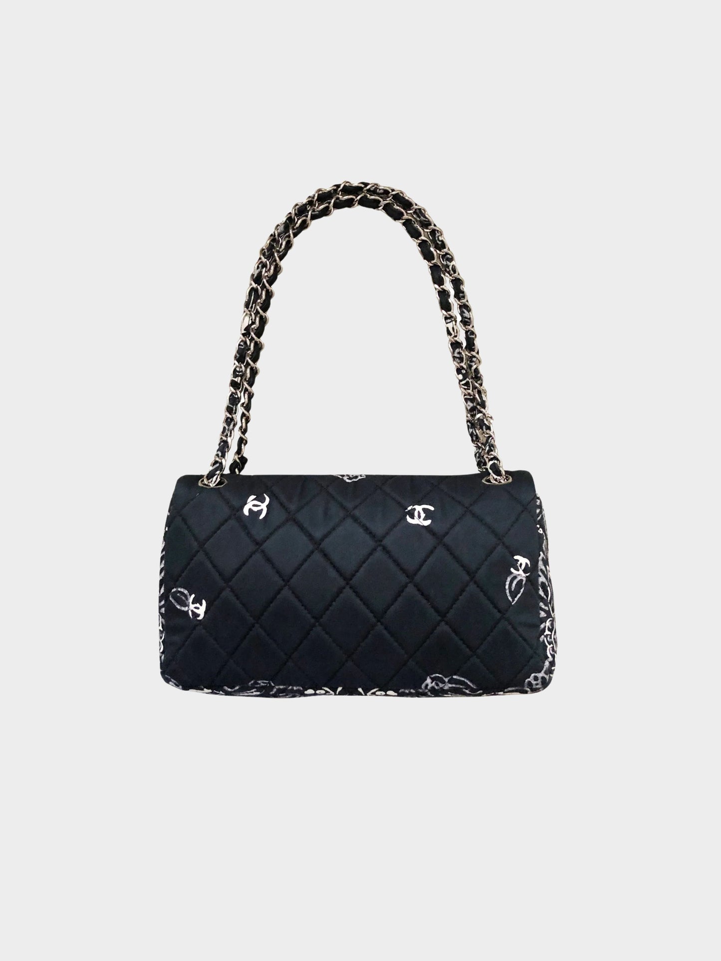 Chanel 2014 FW Camelia Bandana Flap