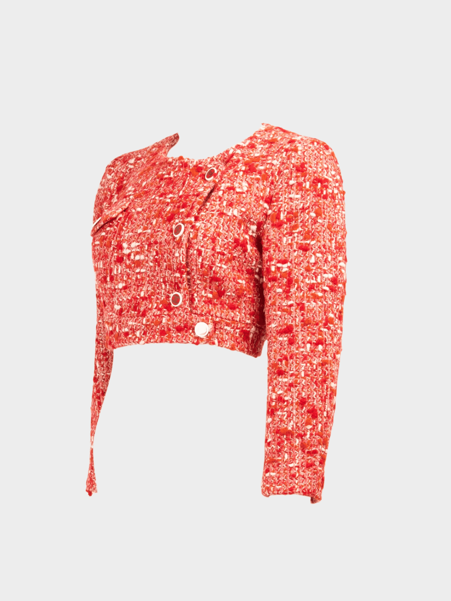 Chanel by Karl Lagerfeld FW 2001 Bouclé Cropped Jacket