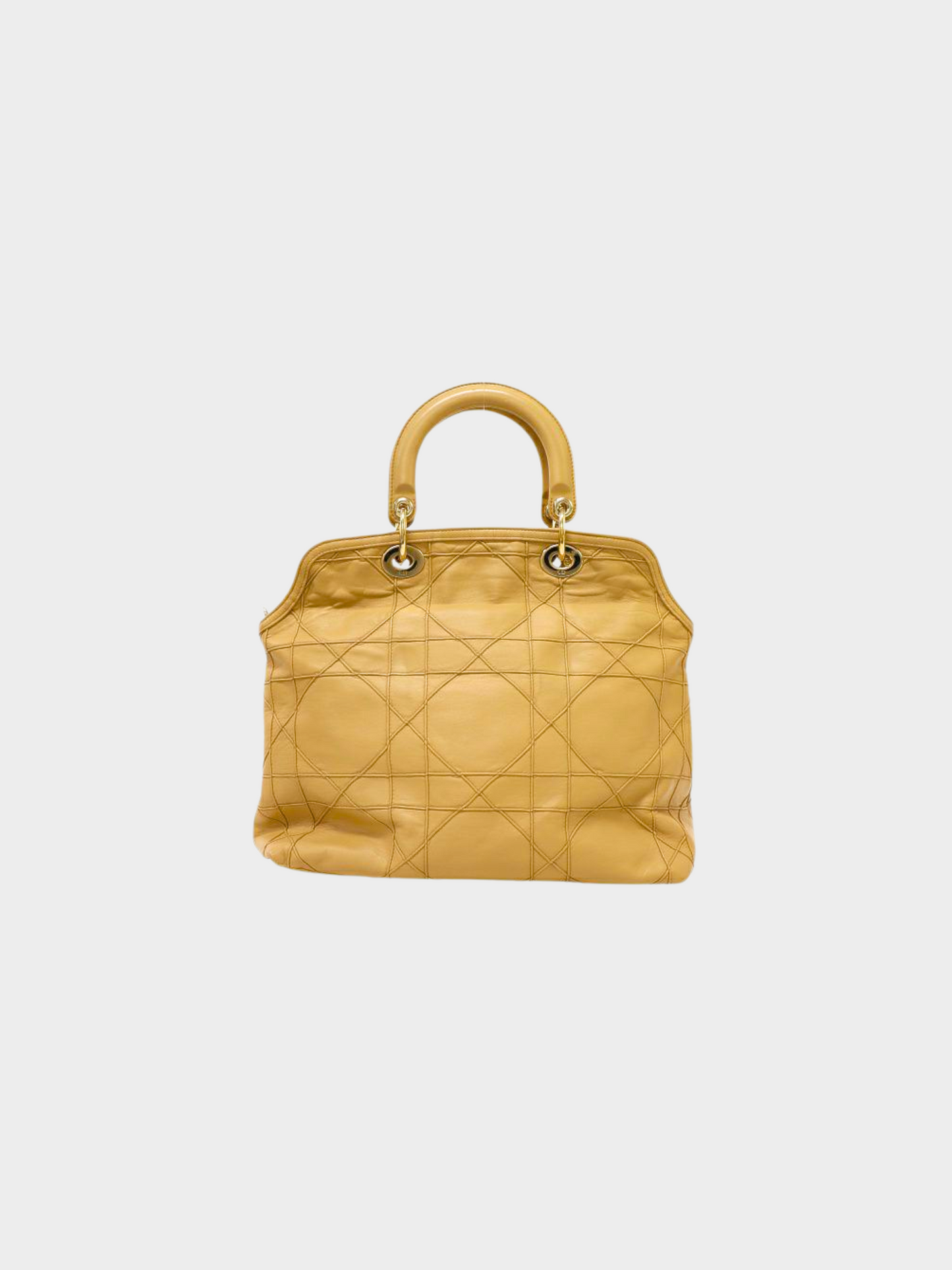 Christian Dior 2000s Beige Granville Two-Way Bag