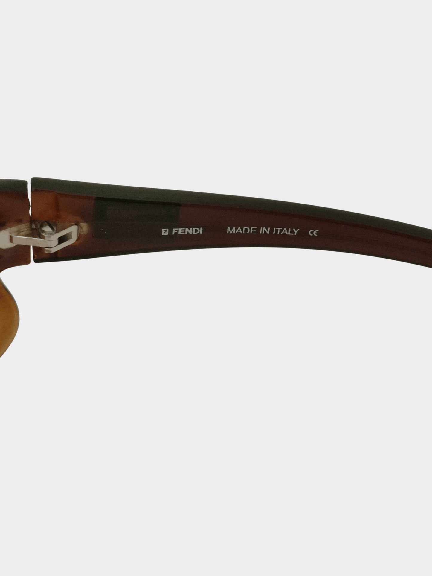 Fendi 2000s Brown Sunglasses