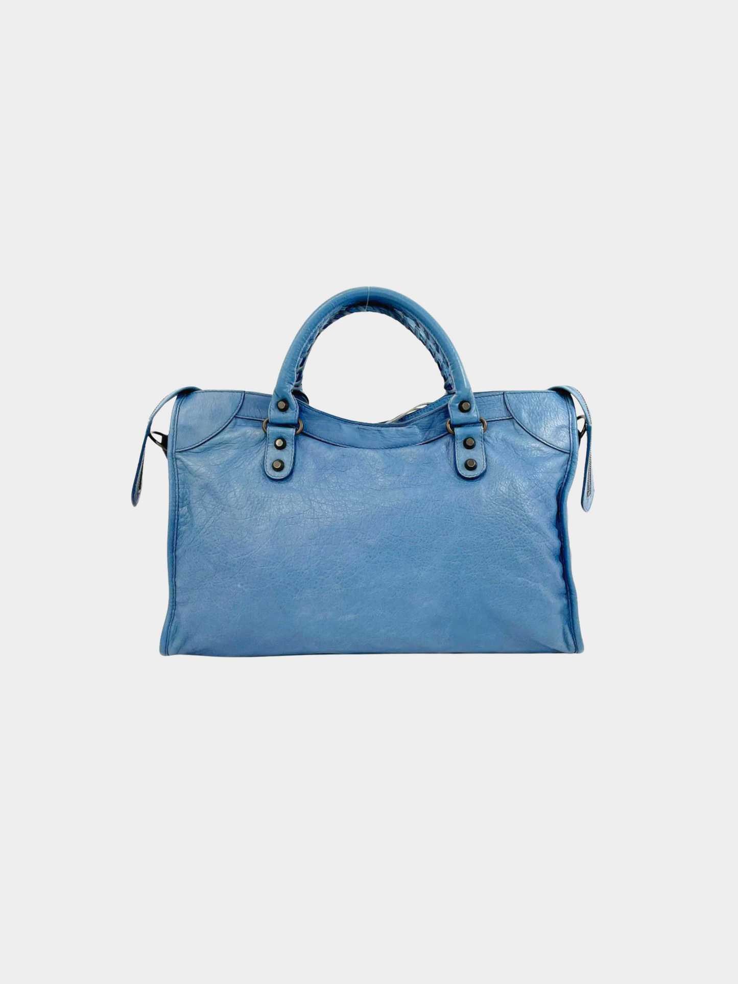 Balenciaga 2011 Blue Leather Classic City Bag