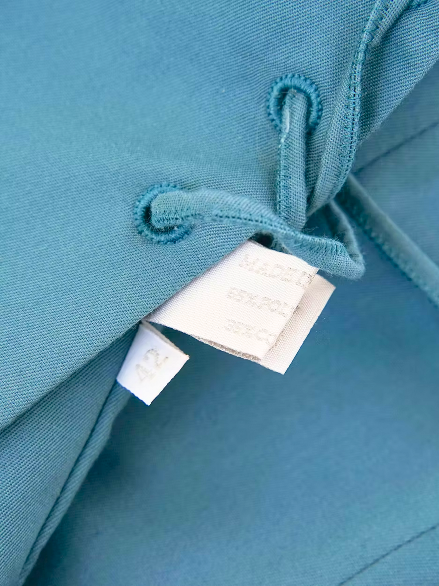 Miu Miu SS 1998 Blue Runway Tie Top