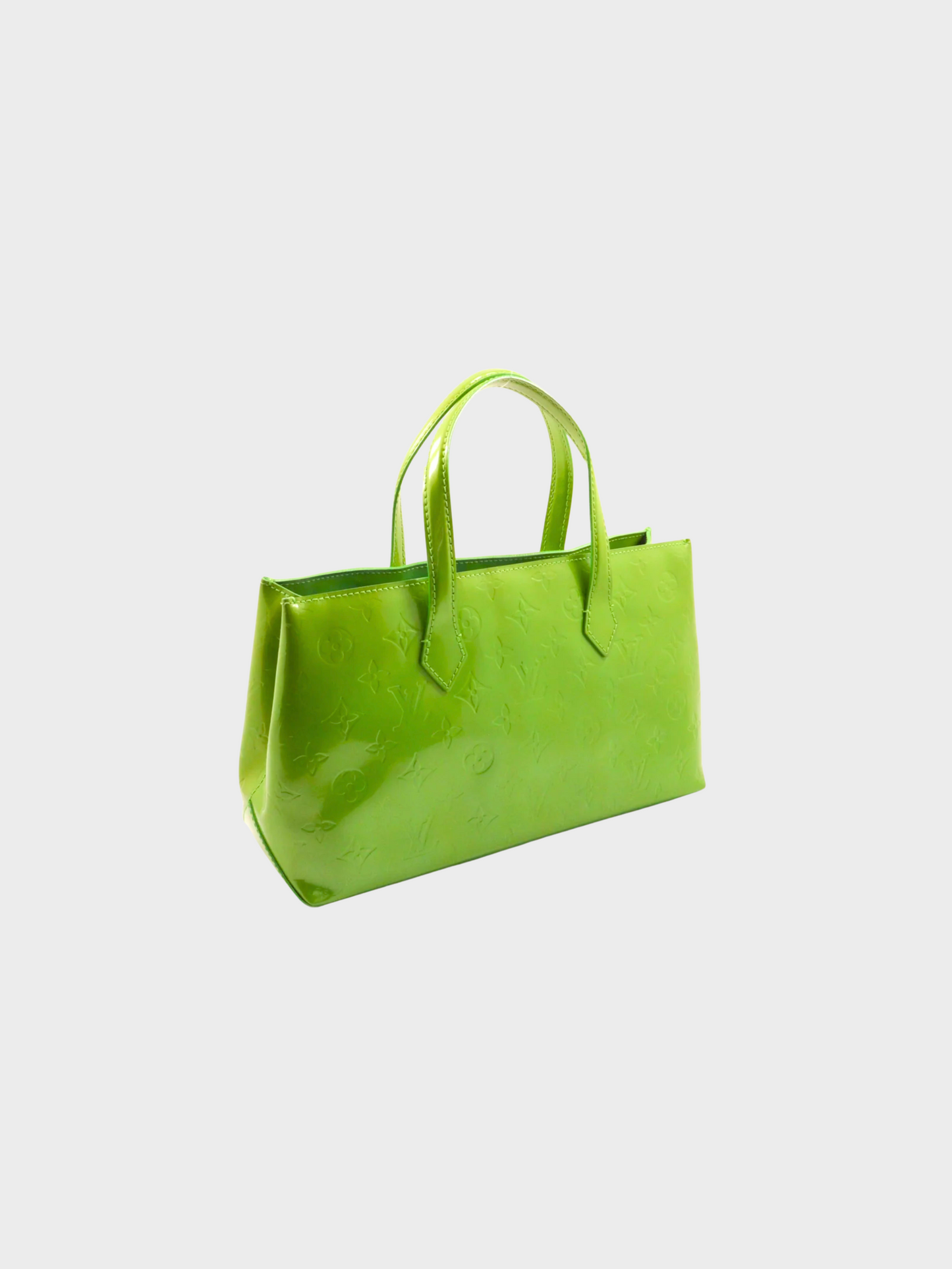 Louis Vuitton 2008 Green Wilshire Monogram Handbag