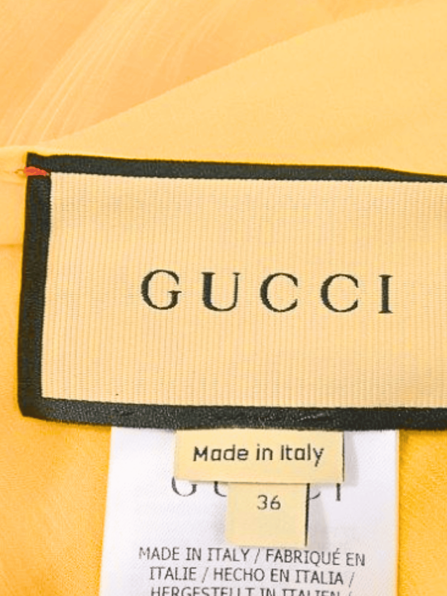 Gucci 2010s Silk Sheer Two Tone Poncho Dress