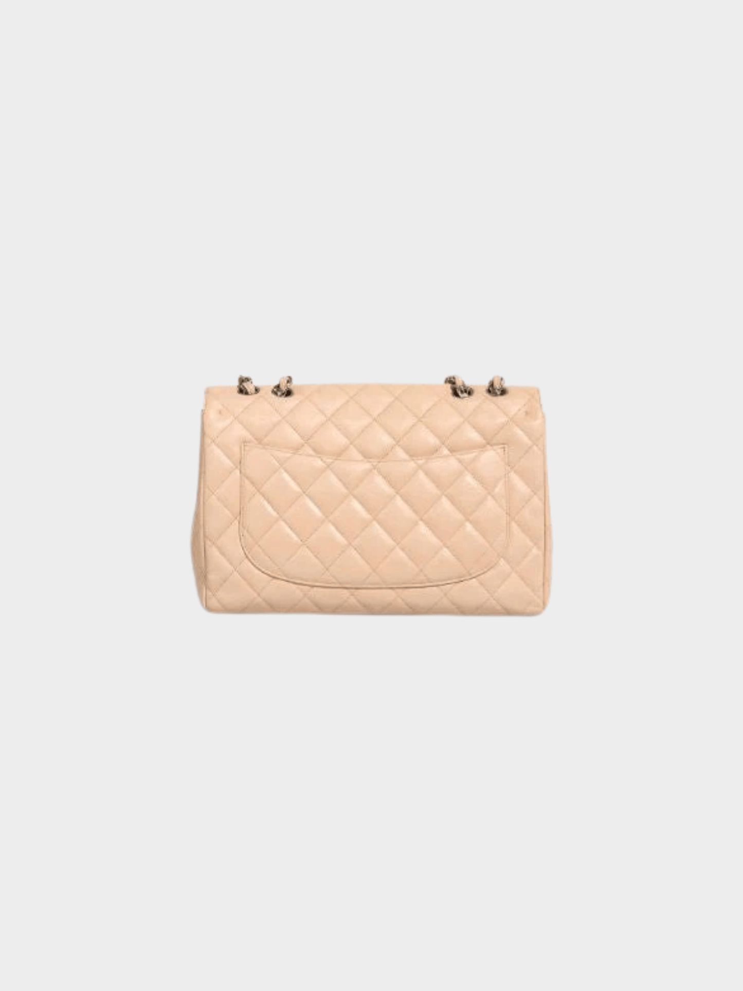 Chanel 2012 Timeless Cream Caviar Flap Bag