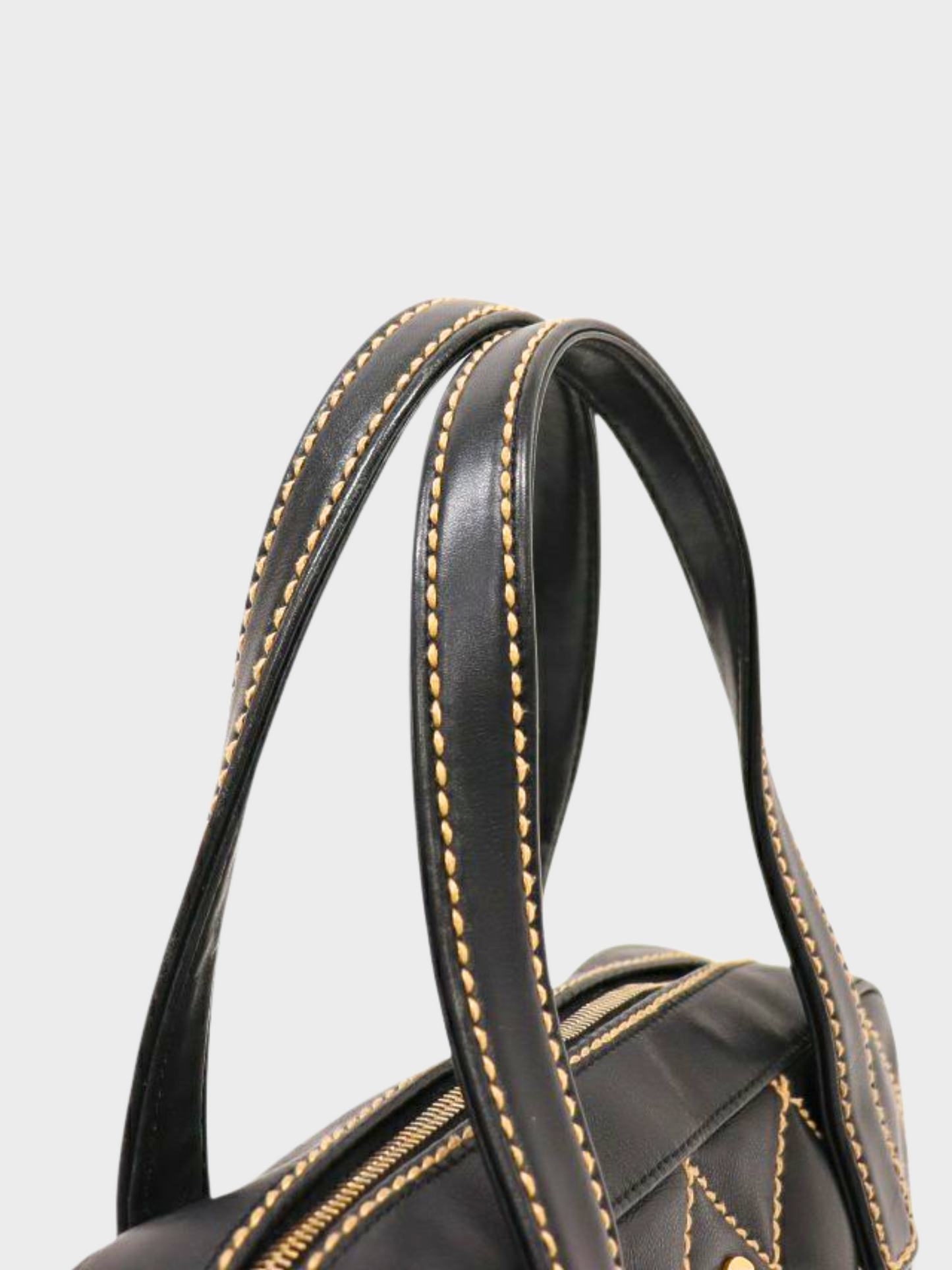 Chanel 2003 Black Wild Stitch Handbag