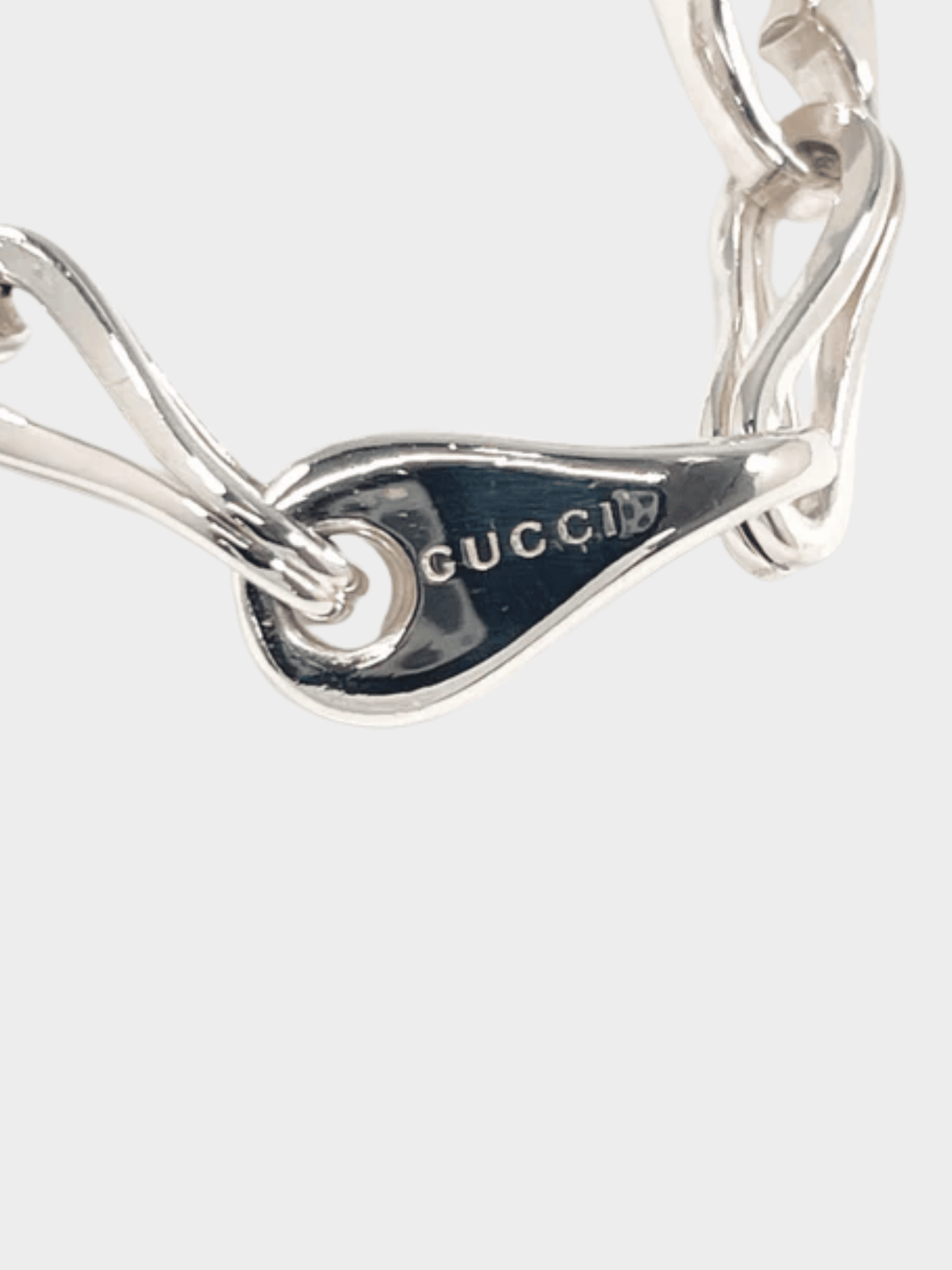 Gucci 2000s Silver Chain Link Bracelet