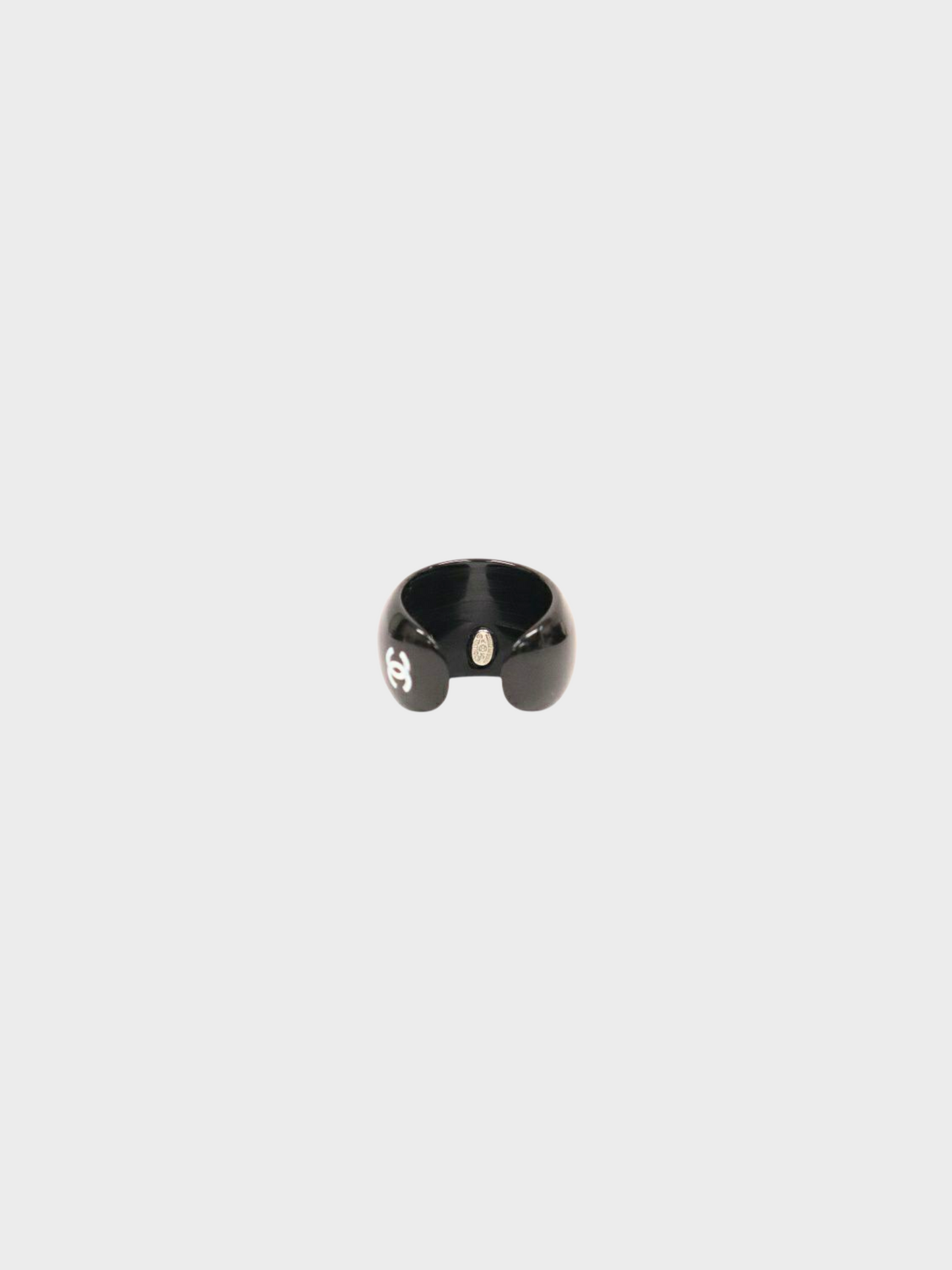 Chanel Spring 2001 Black Coco Crush Ring