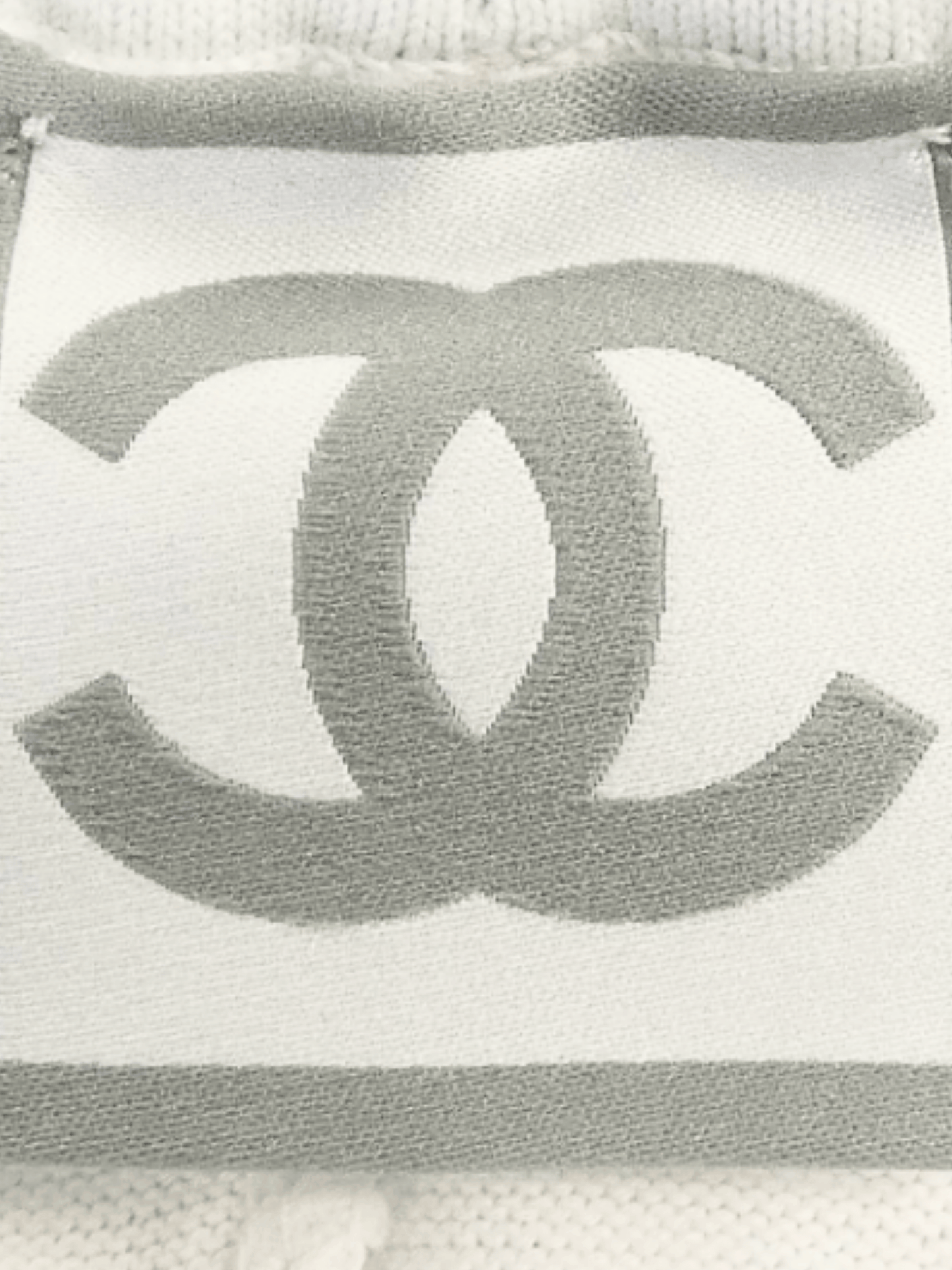 Chanel Cruise 2007 White Mesh Sweatpants