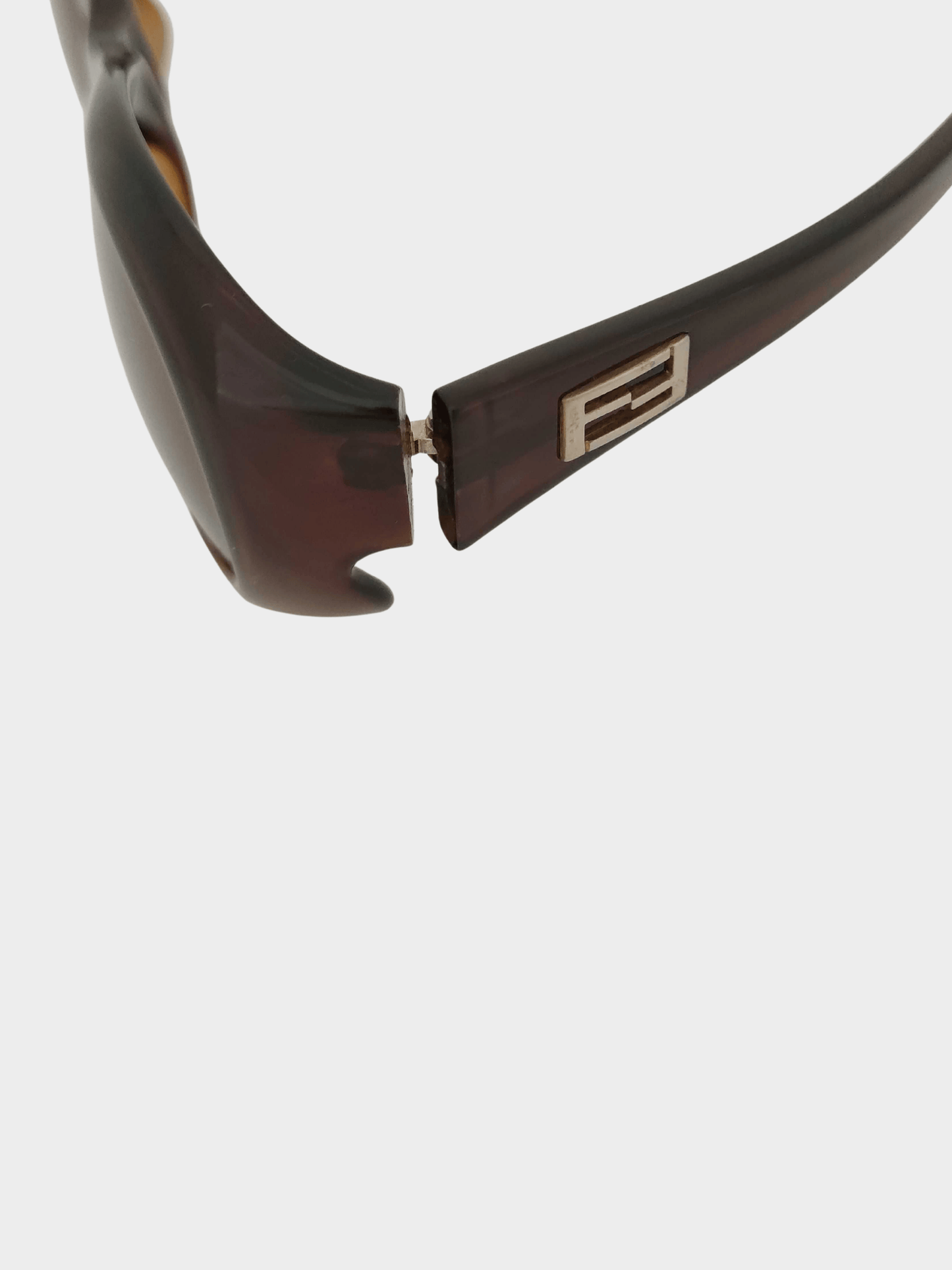 Fendi 2000s Brown Sunglasses